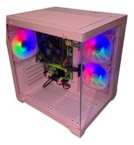 Pc Gamer Aquario Rosa Ryzen 5 5600gt Vega 7 Ssd 480gb 16gb