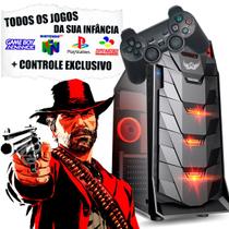 Pc gamer barato amd a6 3,8Ghz 8gb ram ssd 120gb + Controle