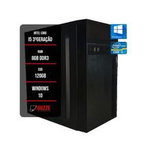 Pc Gamer Barato Cpu Intel I5 Placa Mãe H61 8Gb Ram Ssd 120Gb