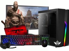 Pc Gamer Barato Desktop Completo Cpu i5 16gb ram ssd 120gb hd 500gb placa de video 4gb