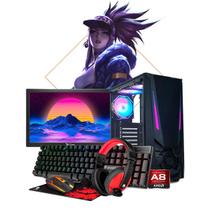 Pc gamer Barato Desktop Cpu i5 3.10Ghz 16gb ram ssd 240 + monitor + combo gamer RGB Pc gamer Barato Desktop Cpu i5 3.10Ghz 16gb ram ssd 240 + monitor + combo gamer RGB