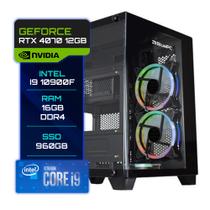 Pc Gamer BluePC Intel Core I9 10900f 16gb Ddr4 Rtx 4070 12gb Ssd 960gb - Fonte 650w