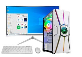 PC Gamer Branco Intel Core i7 3770 8GB SSD 480GB RX 580 8GB