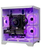 PC Gamer Branco ou Preto Intel i5 12400 RTX 5060 8GB GDDR7 32GB RAM SSD NVMe 1TB Gabinete Aquario 5 Fans Windows 11 Pro