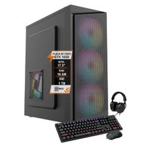 Pc Gamer Bravus Core i7 GTX 1650 16gb Hd 1tb SSD 120gb