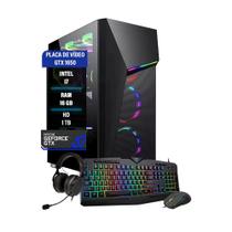 Pc Gamer Bravus Core I7 Gtx 1650 Memória 16Gb Hd1Tb Ssd