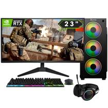 PC Gamer Completo 2Eletro FPS Intel Core i7, 16GB RAM, Geforce RTX 3050 8GB, SSD 1TB, Fonte 600W, Monitor 23"Full HD 75Hz, Kit Gamer com Headset - PG2E-0133FP PC Gamer Completo 2Eletro FPS Intel Core i7, 16GB RAM, Geforce RTX 3050 8GB, SSD 1TB, Fonte 600W, Monitor 23"Full HD 75Hz, Kit Gamer com Headset - PG2E-0133FP