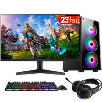 PC Gamer Completo 2Eletro Player, Intel Core i7, 16GB RAM, Placa de vídeo Geforce 4GB, SSD 512GB, Monitor 23" Full HD 75Hz, Kit Gamer- PG2E-LED1010PL PC Gamer Completo 2Eletro Player, Intel Core i7, 16GB RAM, Placa de vídeo Geforce 4GB, SSD 512GB, Monitor 23" Full HD 75Hz, Kit Gamer- PG2E-LED1010PL