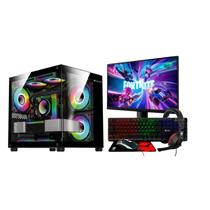 PC Gamer Completo Alligator Shop Intel i7 3770, GeForce RTX 3050, Memoria 16GB DDR3, SSD 512GB NVMe, Monitor 20 Polegadas