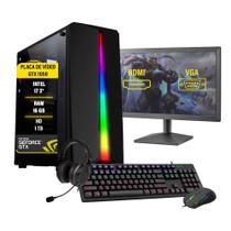Pc Gamer Completo Bravus I7 Gtx 1050 2Gb 16Gb Hd 1Tb Ssd