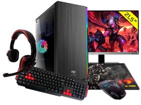 Pc Gamer Completo G-Fire Htg-565 AMD Ryzen 3 4.0Ghz 8Gb (Radeon Rx Vega 2Gb) 1Tb Monitor 21