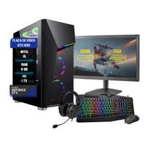 Pc Gamer Completo Ghost I5 6º Gtx1650 8Gb Hd1Tb Ssd240Gb