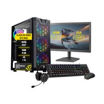 Pc Gamer Completo Ghost i5 6ºGer. GTX1050 8Gb HD1Tb SSD240Gb