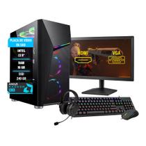 Pc Gamer Completo I3 9 16Gb RX550 4GB HD 1TB SSD 240GB