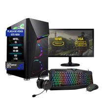 Pc Gamer Completo I5 10 Memória 16Gb Ddr4 Gtx 1650 Hd 1Tb