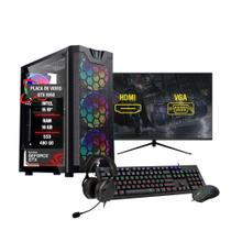 Pc Gamer Completo I5 10 Ram 16Gb Gtx 1650 Hd 1Tb Ssd 480Gb