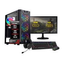 Pc Gamer Completo I5 10 Ram 16Gb Gtx 1650 Hd1Tb Ssd 480Gb