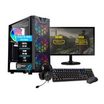 Pc Gamer Completo i5 10400F 16Gb DDR4 GTX 1650 HD 1TB SSD 480GB Fonte