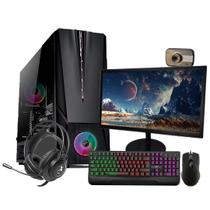 Pc Gamer Completo I5 3470 16Gb Gt 1030 Ssd 480Gb Monitor 19'