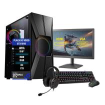 Pc Gamer Completo I5 6ºger. Gtx1050 8Gb Hd1Tb Ssd 240Gb - Fonecar Informatica