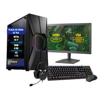 Pc Gamer Completo I5 8GB GT 740 HD 1TB Fonte 600W Mon 19