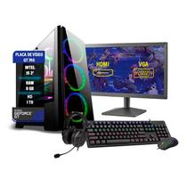 Pc Gamer Completo I5 8Gb Hd 1Tb Gt 740 Monitor 19