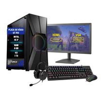 Pc Gamer Completo I5 8Gb Ram Ddr3 Gt 740 4Gb Hd 1Tb Mon 23.8