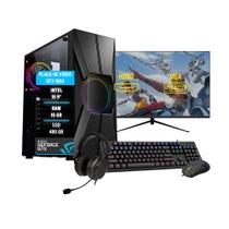 Pc Gamer Completo I5 9 Memória 16Gb SSD 480GB GTX 1650 Monitor 27
