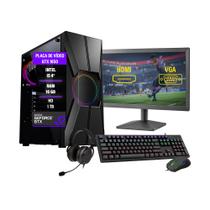 PC Gamer Completo i5 SSD 240 HD 1Tb 16Gb GTX1650