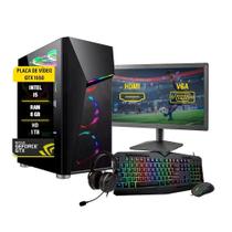 Pc Gamer Completo i5 SSD 240GB HD1TB Gtx1650 Memória 8Gb Fonte Real 500W Pc Gamer Completo i5 SSD 240GB HD1TB Gtx1650 Memória 8Gb Fonte Real 500W
