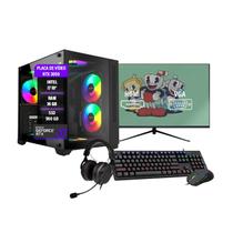 Pc gamer Completo I7 10ª RTX 3050 16GB SSD 960GB Monitor 31,5