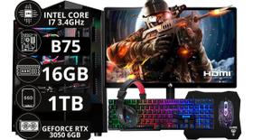 Pc Gamer Completo I7 3.4ghz 16gb Ssd 1tb Placa De Vídeo 6gb