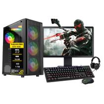 Pc Gamer Completo i7 3 GTX 1650 RAM 16GB HD 1TB SSD 120GB