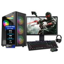 Pc Gamer Completo I7 3 Gtx 1650 Ram 16Gb Hd 1Tb Ssd 120Gb