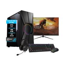 Pc gamer completo i7 4 16gb ddr3 ssd 240gb gtx 1660