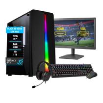 Pc Gamer Completo I7 Gtx 1050 16Gb Hd 1Tb Fonte 500W