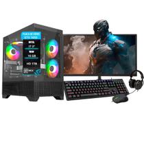 Pc Gamer Completo I7 Placa Gtx1650 16Gb Hd 1Tb Ssd 120Gb