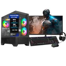 Pc Gamer Completo I7 Placa Gtx1650 16Gb Hd 1Tb Ssd 120Gb