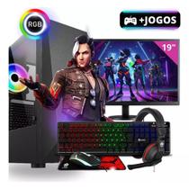 PC Gamer Completo Imperiums AMD A4 6300 / 16gb / HD 500gb / APU 2GB / + 30 Jogos
