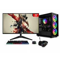 PC Gamer Completo Intel Core i5 6500, Radeon RX 570 8GB, 16GB RAM, SSD 512GB NVMe, Fonte 600W, 5 fans RGB, Monitor 23",Preto -BluePC STORM PGBP-STO142 PC Gamer Completo Intel Core i5 6500, Radeon RX 570 8GB, 16GB RAM, SSD 512GB NVMe, Fonte 600W, 5 fans RGB, Monitor 23",Preto -BluePC STORM PGBP-STO142