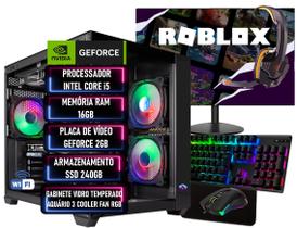 PC Gamer Completo Intel Core i5 RAM 16GB SSD 240GB GEFORCE 2GB ADVANCEDTECH