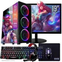 PC Gamer Completo Intel Core i7 16GB RAM SSD 512GB Monitor 20 Windows 10 PRO PC Gamer Completo Intel Core i7 16GB RAM SSD 512GB Monitor 20 Windows 10 PRO
