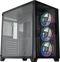PC Gamer Completo Intel Core i7 6ª, 16gb DDR4, SSD 512gb, Fonte 500w, GTX 1650 4gb, Monitor 24' DC
