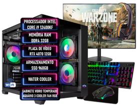 PC Gamer Completo Intel Core i9 12 Geração RTX 4070 12GB RAM DDR4 32GB SSD 960GB - ADVANCEDTECH