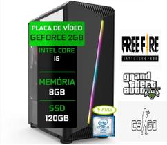 Pc Gamer Completo Intel I5 3,20 Ghz 8gb SSD 120GB Wi-fi Com Garantia - SMART PC