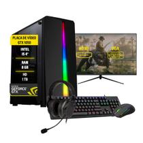 Pc Gamer Completo Intel i5 4º Ger GTX 1050 8GB Hd 1TB