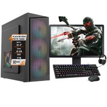 Pc Gamer Completo Intel I5 4º Ger. Gtx 1650 Mem. 8Gb Hd 1Tb