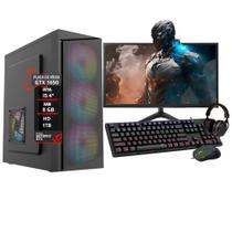 Pc Gamer Completo Intel I5 4º Geração Gtx 1650 8Gb Hd 1Tb