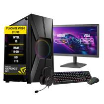 Pc Gamer Completo Maximus I5 GT 740 8GB Hd 1Tb