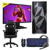 Pc Gamer Completo Neologic Start NLI81699 Ryzen 3 3200G 8GB (Radeon Vega 8 Integrado) 1TB + Cadeira Gamer